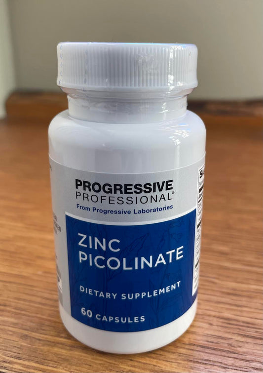 Progressive Zinc Picolinate, 30 mg, 60 Capsules, Rx Required